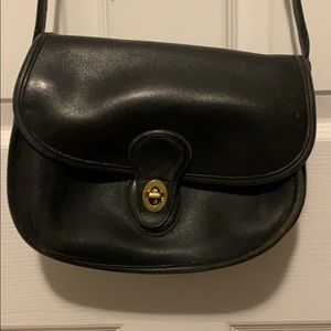 Vintage leather Coach purse